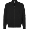 Custom Unisex French Terry Bomber Jacket Black