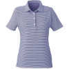 Custom Womens Fanshell Polo Deep Bay/ White Cap