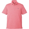 Custom Mens Destin Stripe Sankaty Polo Lobster Reef