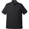 Custom Mens Edgartown Pique Polo Jet Black