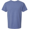 Custom Mens Garment-Dyed T-Shirt Frontier Blue