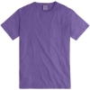 Custom Unisex Garment-Dyed Pocket T-Shirt Lavender