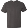 Custom Unisex Garment-Dyed Pocket T-Shirt New Railroad Grey