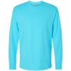 Custom Unisex Garment-Dyed Long Sleeve T-Shirt Freshwater
