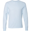 Custom Unisex Garment-Dyed Long Sleeve T-Shirt Soothing Blue