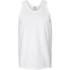 Custom Unisex Garment-Dyed Unisex Tank Top White
