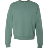 Custom Unisex Garment-Dyed Crewneck Sweatshirt Cypress Green