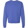 Custom Unisex Garment-Dyed Crewneck Sweatshirt Deep Forte Blue