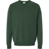 Custom Unisex Garment-Dyed Crewneck Sweatshirt Field Green