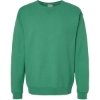 Custom Unisex Garment-Dyed Crewneck Sweatshirt Rich Green Grass