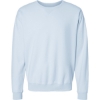 Custom Unisex Garment-Dyed Crewneck Sweatshirt Soothing Blue
