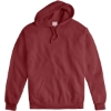Custom Unisex Garment-Dyed Hooded Sweatshirt Cayenne