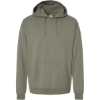 Custom Unisex Garment-Dyed Hooded Sweatshirt Faded Fatigue