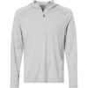 Custom Mens Atoll Half-Zip Hooded Pullover Harbor Mist