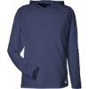 Custom Mens LoPro Pursuit Long Sleeve Hooded T-Shirt Naval Academy