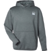 Custom Mens Coldfront+ Performance Hooded Sweatshirt Volcanic Ash Heather