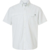 Custom Mens Tidepoint Printed Short Sleeve Shirt Pale Algae