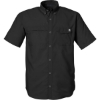 Custom Mens Tide Point Short Sleeve Shirt Black