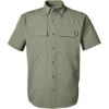 Custom Mens Creekbed Short Sleeve Shirt Moss