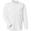 Custom Mens Creekbed Pocket Fishing Shirt White