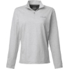 Custom Womens Coldfront+ Quarter-Zip Pullover Harbor Mist Heather