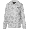 Custom Womens Coldfront+ KC Print Hooded Sweatshirt White
