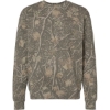 Custom Unisex Heavyweight Crewneck Sweatshirt Deadwood Tree Camo