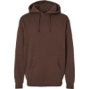 Custom Unisex Heavyweight Hooded Sweatshirt Brown