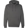 Custom Unisex Heavyweight Hooded Sweatshirt Charcoal