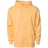 Custom Unisex Heavyweight Hooded Sweatshirt Peach