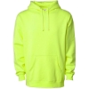 Custom Unisex Heavyweight Hooded Sweatshirt Safety Yellow