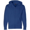 Custom Unisex Heavyweight Full-Zip Hooded Sweatshirt Royal