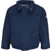 Custom Mens Insulated Bomber Jacket Navy