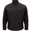 Custom Mens Deluxe Soft Shell Jacket Black