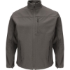 Custom Mens Deluxe Soft Shell Jacket Charcoal