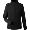 Custom Mens Sankaty Quarter-Zip Pullover Jet Black