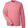Custom Mens Garment-Dyed Crewneck Sweatshirt Jetty Red