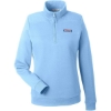 Custom Women’s Collegiate Shep Quarter-Zip Sweatshirt Jake Blue