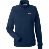 Custom Women’s Collegiate Shep Quarter-Zip Sweatshirt Vineyard Navy