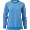Custom Womens Fleece Out Crewneck Pullover Royal