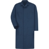 Custom Unisex Extended Sizes Shop Coat Navy