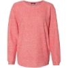 Custom Women’s Cozy Crewneck Pullover Red