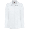 Custom Womens Oxford Long Sleeve Shirt White