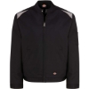 Custom Mens Insulated Colorblocked Jacket Black/ Silver