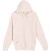 Custom Unisex Premium Hooded Sweatshirt Pale Pink