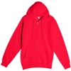 Custom Unisex Premium Full-Zip Hooded Sweatshirt Red
