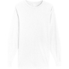 Custom Unisex Heavyweight Long Sleeve T-Shirt White