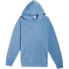 Custom Unisex Urban Hooded Sweatshirt Pigment Pebble Blue