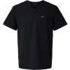 Custom Mens Holmes Everyday 1-Pocket Scrub V-Neck Top Black