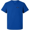 Custom Mens Platt 3-Pocket Scrub V-Neck Top Royal Blue